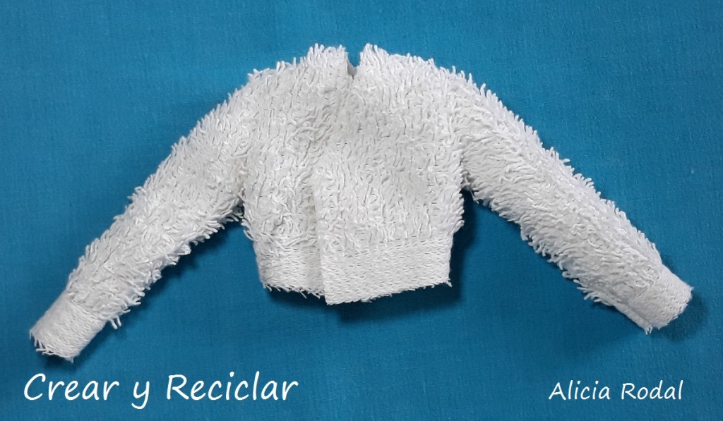 Conjunto ropa de invierno: Botas, chaqueta y funda para portátil o laptop DIY con reciclaje