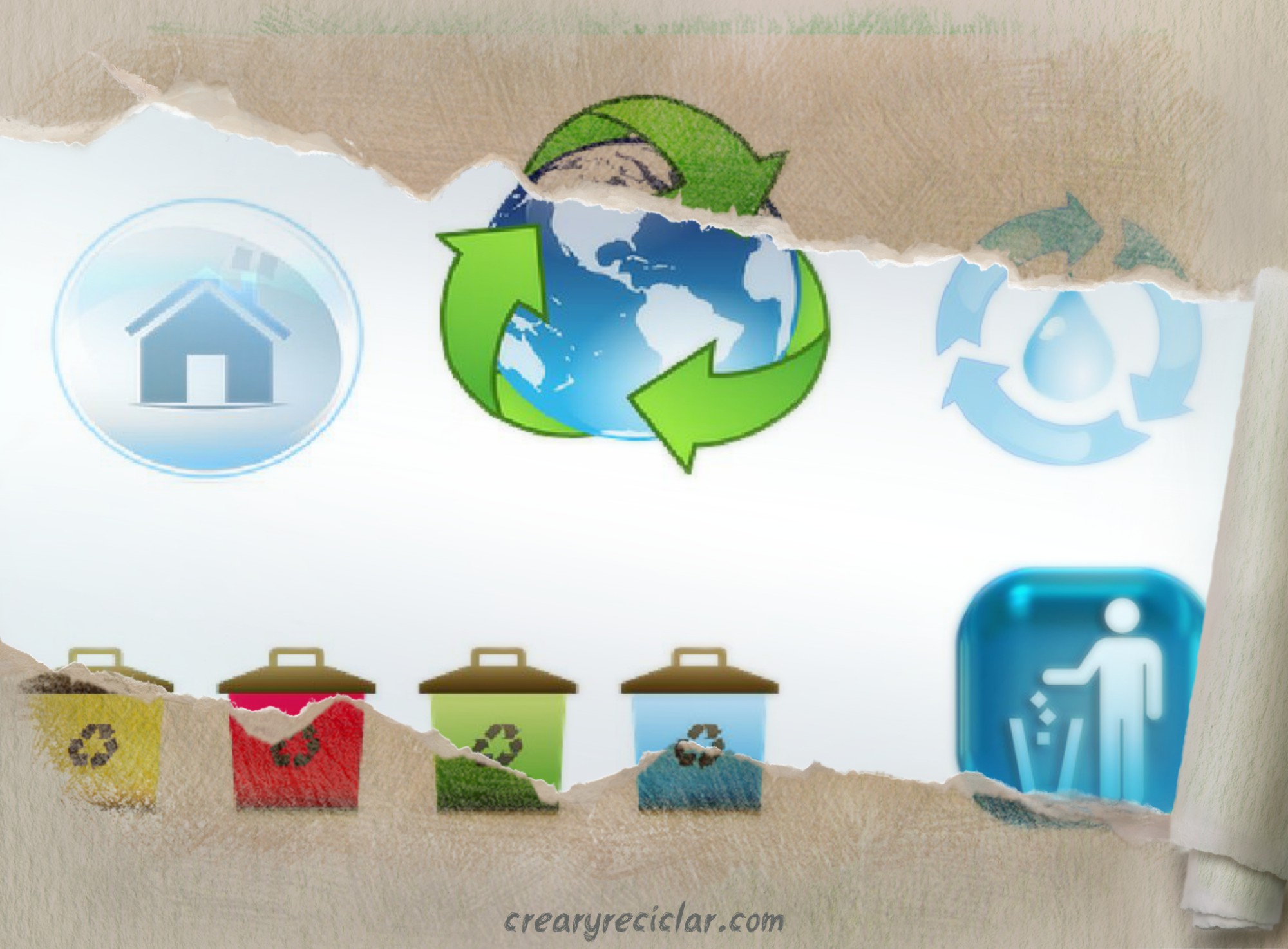 Reciclaje ♻️ Reducir Reutilizar Reciclar