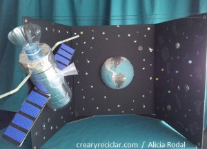 Cómo hacer una maqueta de los satélites y los planetas, con material reciclado