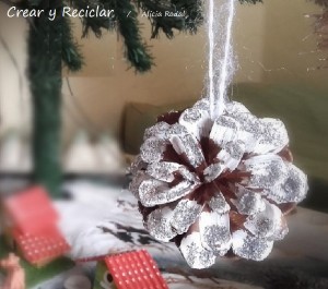 Cómo reutilizar las piñas de los pinos para la decoración de nuestro hogar en Navidad