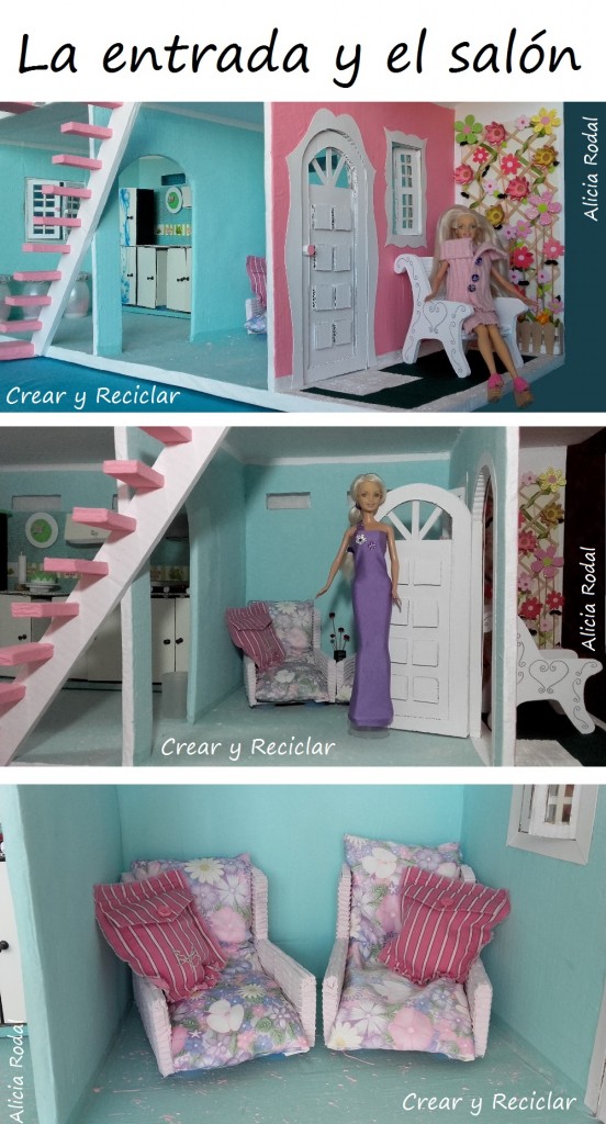 Decorando la casa de muñecas… con reciclaje DIY