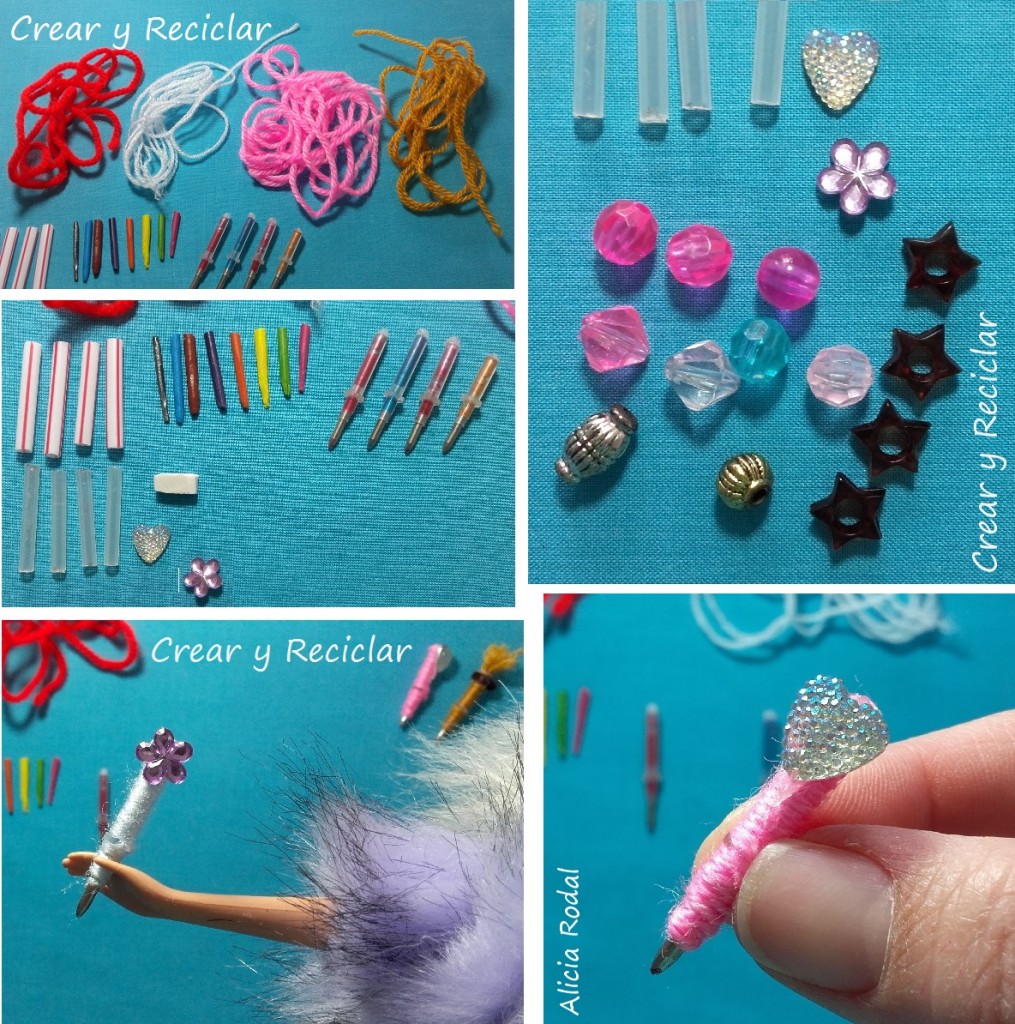Material escolar para muñecas DIY ♻️