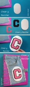 Cómo reutilizar una carpeta o cartapacio y decorarla al estilo universitario, con materiales reciclados. Fácil