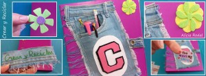 Cómo reutilizar una carpeta o cartapacio y decorarla al estilo universitario, con materiales reciclados. Fácil