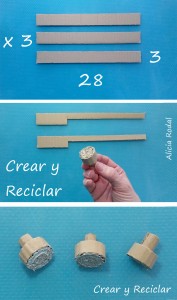 Organizador de escritorio con emojis personalizado DIY con reciclaje