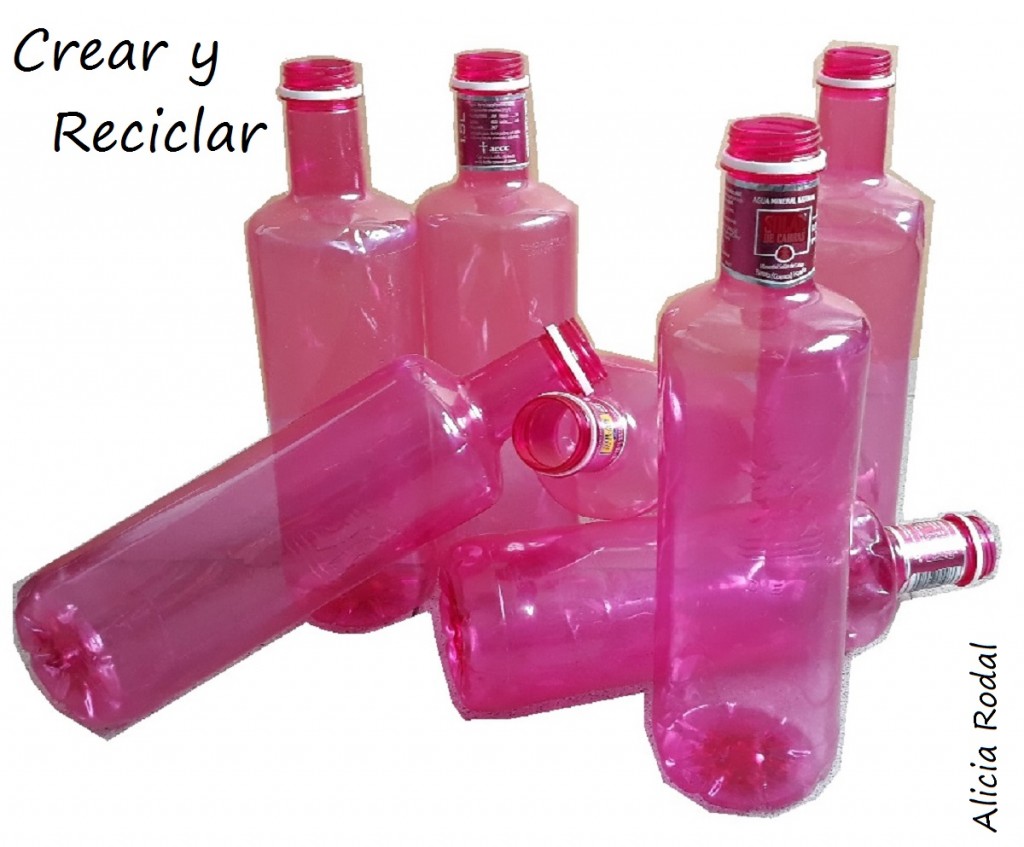 Ideas de navidad con botellas de plástico