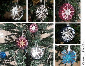 Ideas de navidad con botellas de plástico