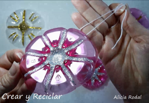Ideas de navidad con botellas de plástico