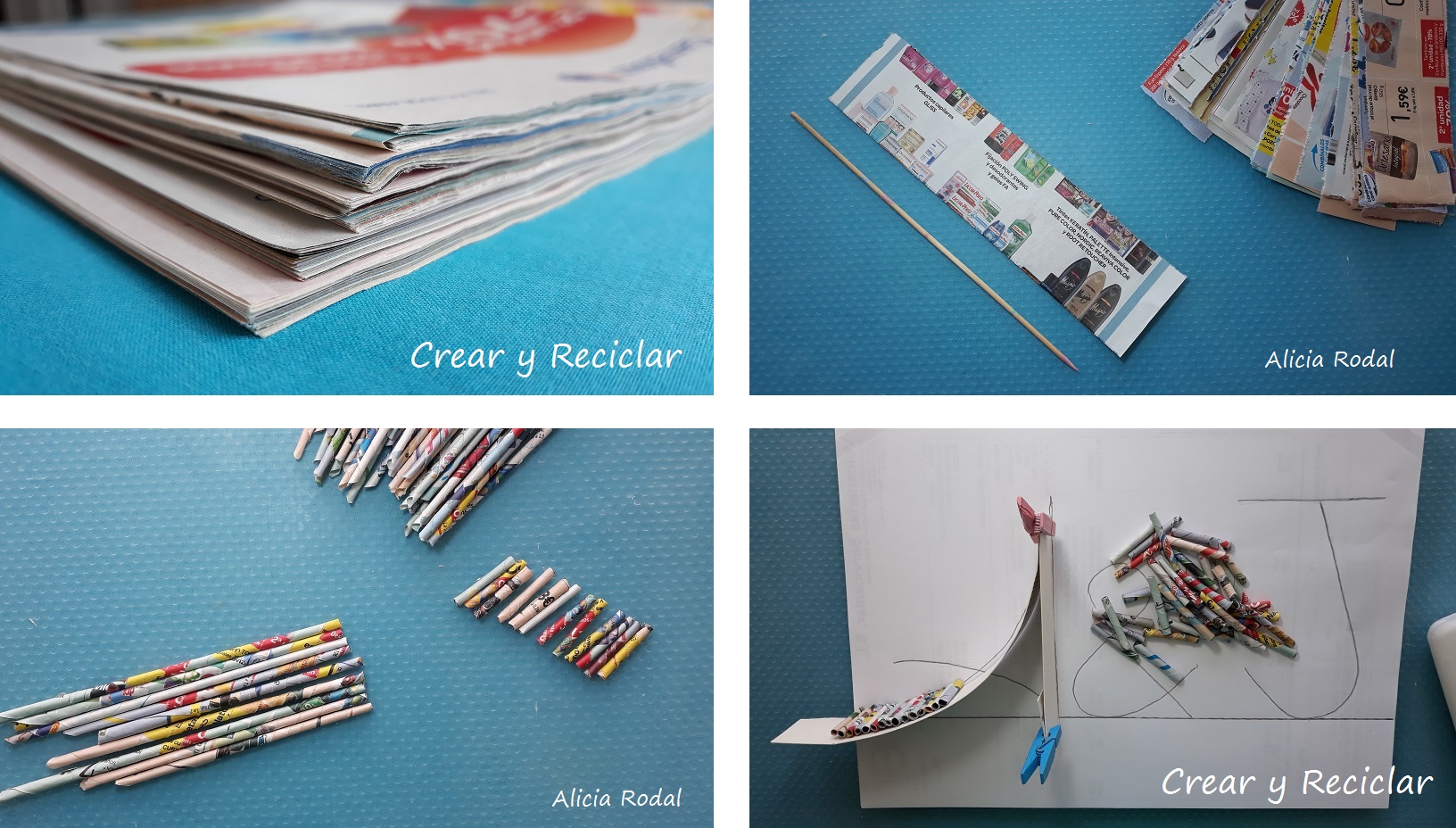 3 Ideas Con Papel De Revistas Crear Y Reciclar 5537