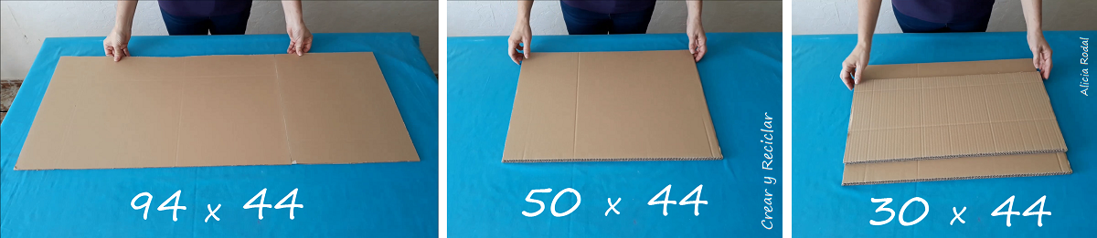 Cómo hacer un mueble estantería de cartón de 3 repisas para armario ropero, organizador, closet, guardarropa, aparador, cómoda / DIY.