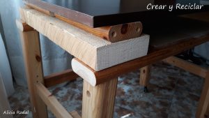 Cómo construir tu propia mesa de trabajo con tablas de madera. 