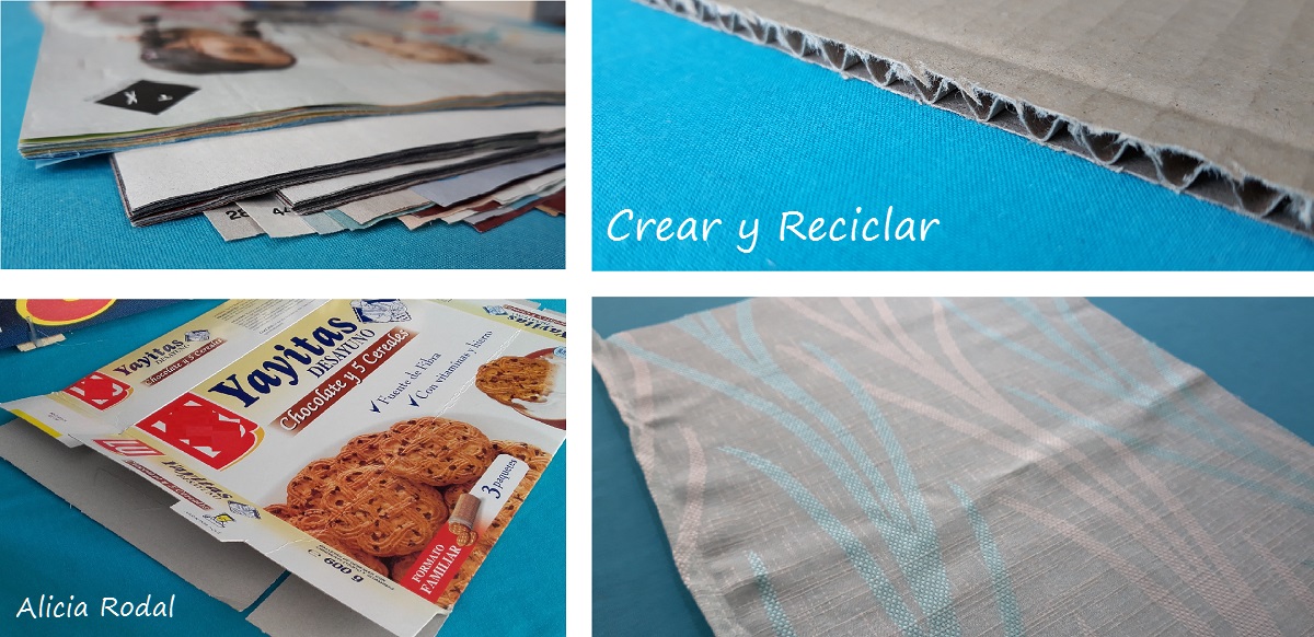 En este curso te muestro cómo hacer un portaretrato con cartón, papel y retales de tela. DIY