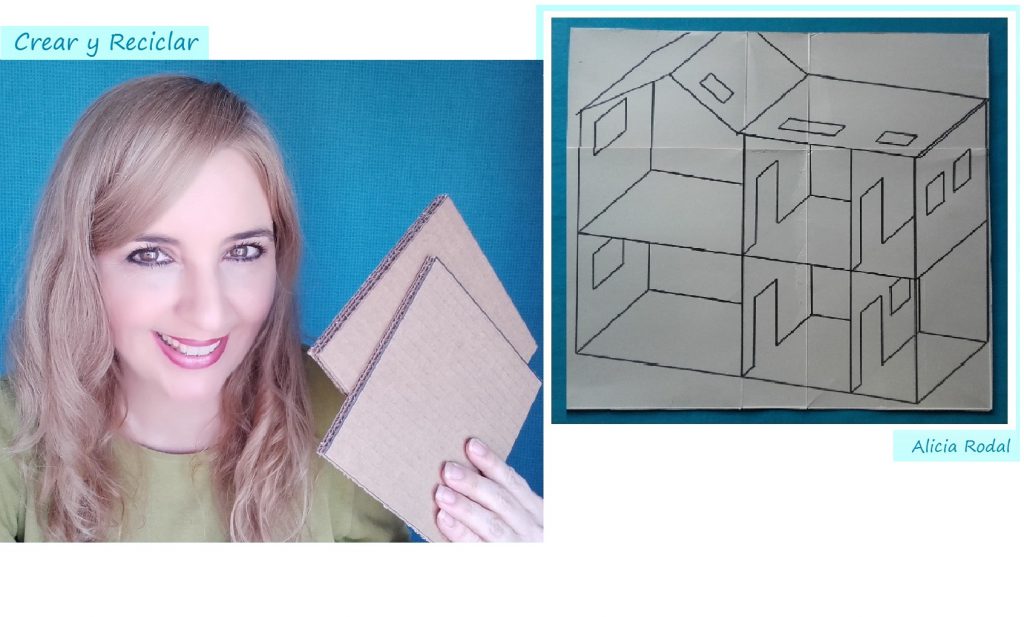 Cómo hacer una casa de MUÑECAS de Cartón paso a paso y con materiales reciclados / DIY Cardboard doll house / Crear y Reciclar