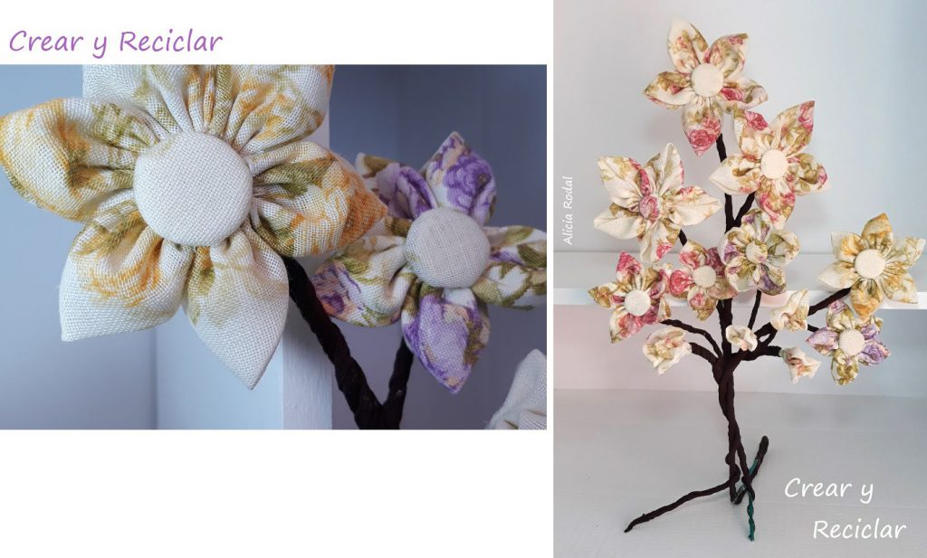 En este tutorial te muestro 8 ideas y trucos para hacer flores con retales de tela.