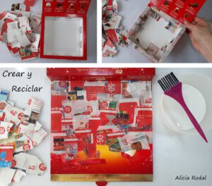 Cómo decorar una cajita de cartón, para convertirla en un precioso organizador o joyero. ♻️ Es fácil de hacer y barato, porque reutilizamos materiales reciclados