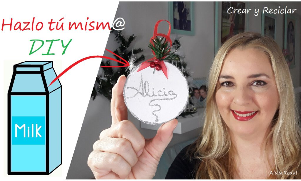 Ideas para reutilizar cajas de leche y hacer adornos o figuras decorativas para el pino navideño o árbol de Navidad
