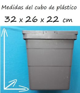 cómo hacer un cubo para basura, también llamado bote, contenedor, zafacón, tacho, basurero o papelera, con cartón y otros materiales reciclables. DIY