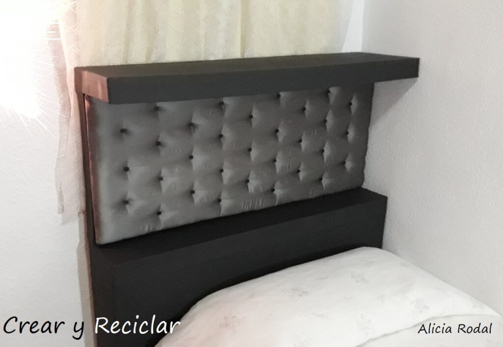Aprende en casa con este tutorial de cómo hacer un mueble elegante para decorar la cama.