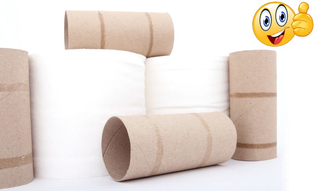 5 ideas para reusar el tubo de cartón del papel de baño