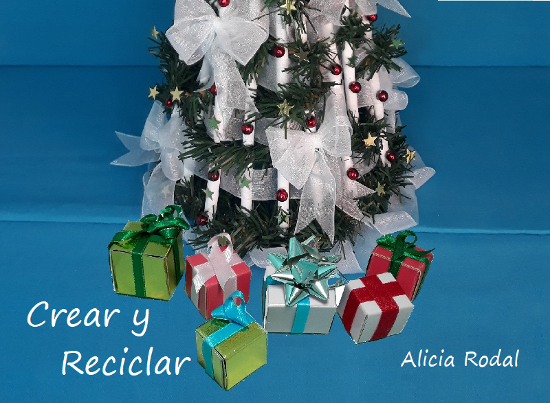 insulto Poner Gaseoso Como hacer adornos navideños en forma de mini cajas de regalo - Crear y  Reciclar