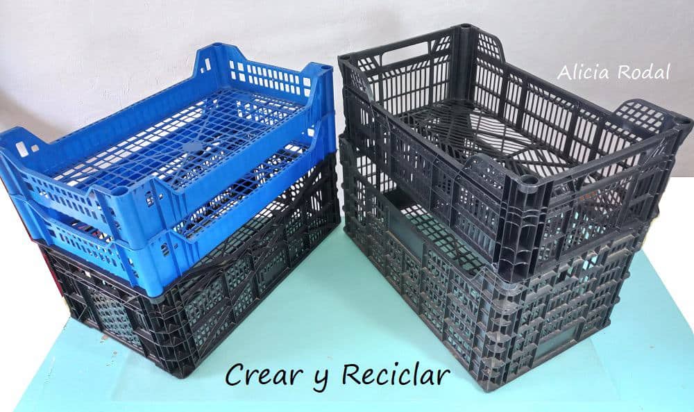 Como cajones para armario, a medida, de cartón y cajas de plástico Parte 2 - Crear y Reciclar