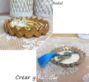 En este tutorial descubre cómo hacer unas hermosas cestas, platos, canastas o bandejas pequeñas, como idea de manualidades para decorar tu casa, vender o regalar, te sorprenderás. Esta decoración creativa además de preciosa, es muy útil y práctica, la podemos usar para lo que queramos.