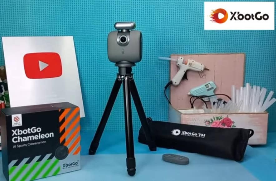 Convierte tu smartphone en un camarógrafo profesional con la mejor cámara AI del mercado XbotGo Chameleon
