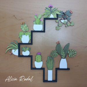 En mi tienda encontrarás una selección de piezas diseñadas y elaboradas completamente por mí. Cada objeto es una pequeña obra de arte. Mi tienda online de arte y regalos personalizados en madera es un sueño hecho realidad, donde la pasión por el arte y el trabajo artesanal se encuentran para crear objetos que trascienden lo decorativo. Ya sea para regalar o para coleccionar, cada obra tiene una historia que contar y un pedazo de mi dedicación como artista plástica.
