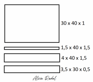 En este tutorial te muestro paso a paso de cómo crear un caballete práctico, portátil y personalizado, para los amantes del arte y las manualidades.
