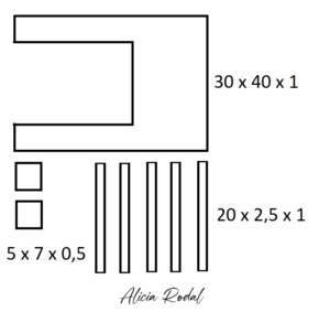 En este tutorial te muestro paso a paso de cómo crear un caballete práctico, portátil y personalizado, para los amantes del arte y las manualidades.